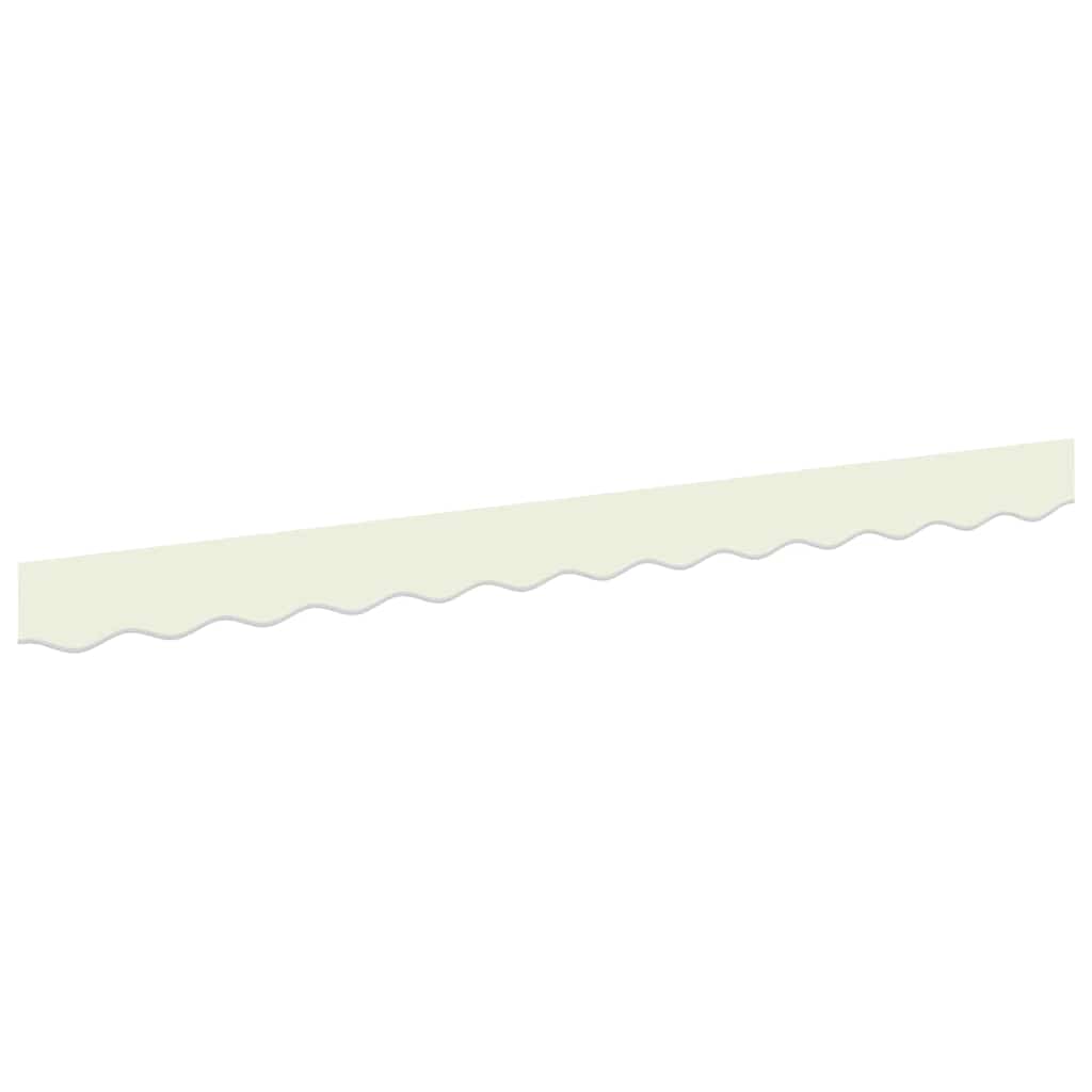 Markisenschürzen-Ersatz Creme Streifen 2,5 m Polyester