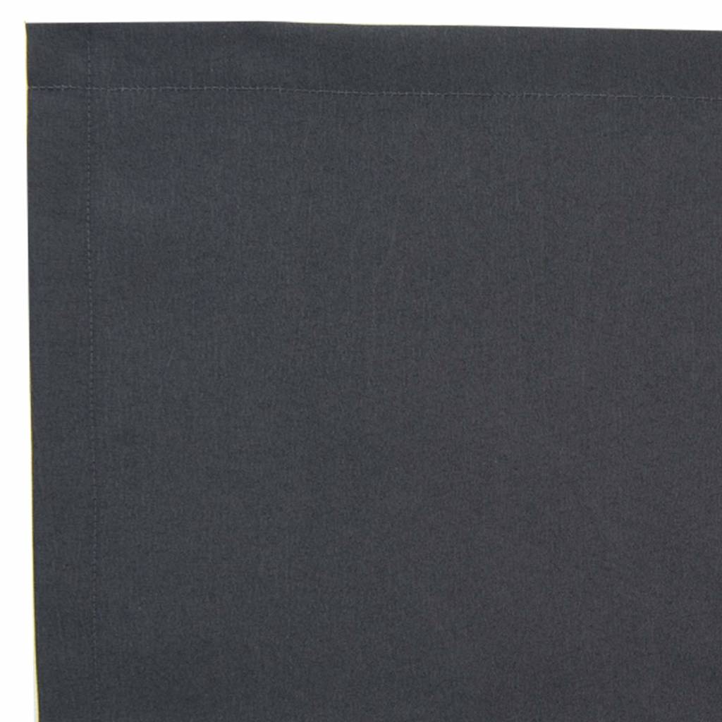 Markisenschürzen-Ersatz Anthrazitgestreift 2,5 m Polyester