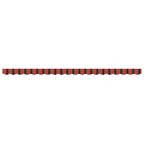 Markisenschürzen-Ersatz Orange / Schwarz / Gelb 4,5 m Polyester