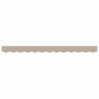 Markisenschürzen-Ersatz Beige 2,5 m Polyester