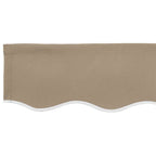 Markisenschürzen-Ersatz Beige 3,5 m Polyester