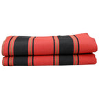 Markisenersatzstoff Orange und Schwarz 1000 x 160 cm Polyester