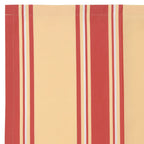 Markisenersatzstoff Gelb und Orange 1000 x 160 cm Polyester