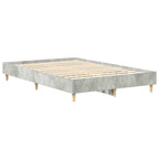 Bettrahmen Beton Grau 193 x 123 x 25 cm Holzwerkstoff
