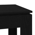 Esstisch Schwarze Eiche 120x60x76 cm Holzwerkstoff