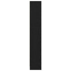 Bücherregal Schwarz Eichen-Optik 60 x 24 x 143 cm Holzwerkstoff