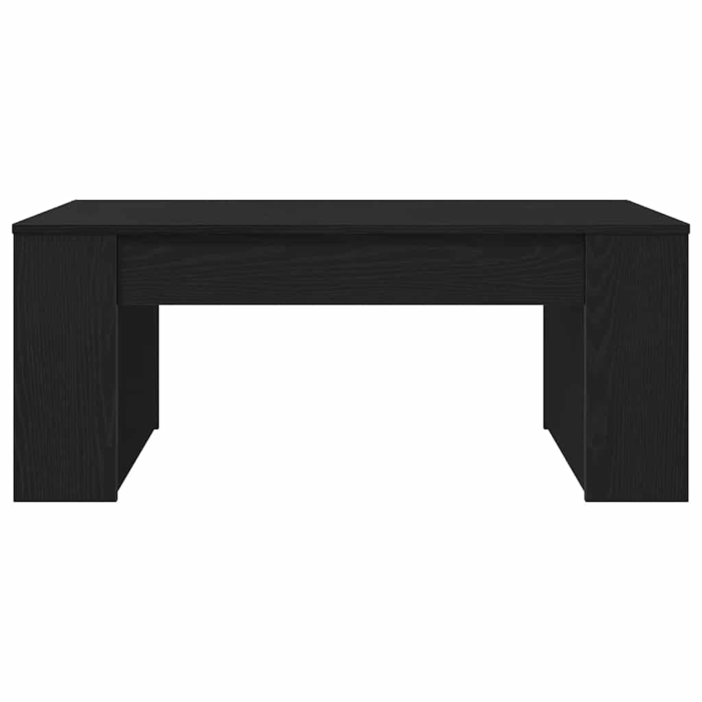 Couchtisch Schwarz Eichen-Optik 102 x 55 x 42 cm Holzwerkstoff