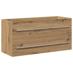 Waschbeckenunterschrank Artisan-Eiche 100x38,5x48 cm