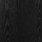 Waschbeckenunterschrank Schwarz Eichen-Optik 100x38,5x45 cm