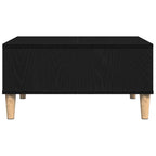 Couchtisch Schwarz Eichen-Optik 60 x 60 x 30 cm Holzwerkstoff