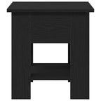 Couchtisch Schwarz Eichen-Optik 40 x 40 x 42 cm Holzwerkstoff