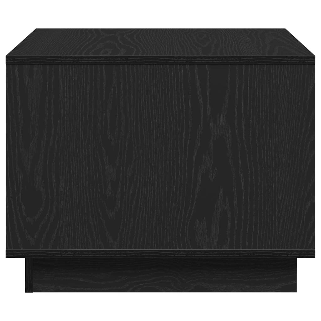 Couchtisch Schwarz Eichen-Optik 55 x 55 x 42 cm Holzwerkstoff