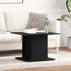 Couchtisch Schwarz Eichen-Optik 55,5 x 55,5 x 40 cm