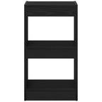 Bücherregal Schwarz Eichen-Optik 40 x 30 x 71,5 cm