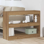 Bücherregal Artisan-Eiche 100 x 30 x 72 cm Holzwerkstoff
