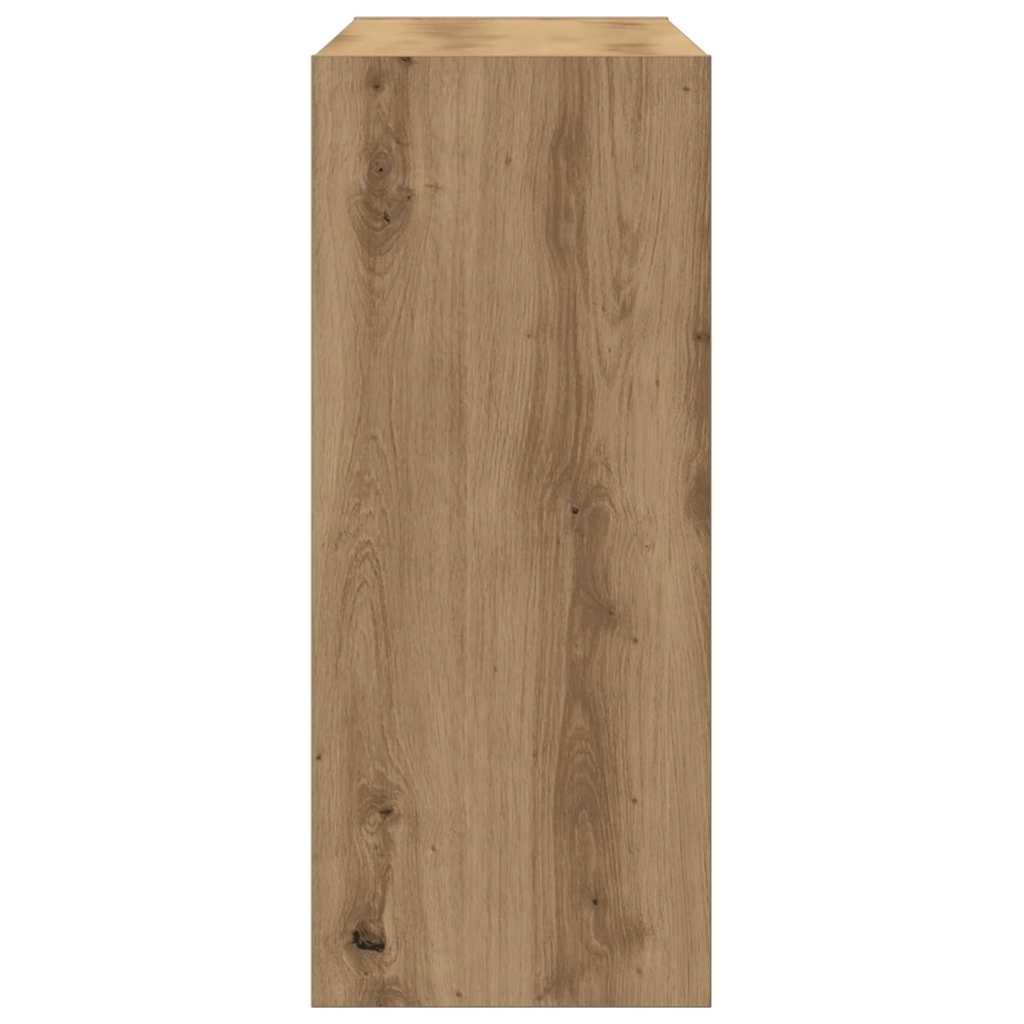 Bücherregal Artisan-Eiche 100 x 30 x 72 cm Holzwerkstoff