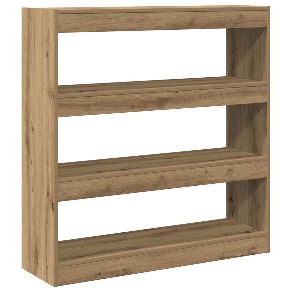 Bücherregal Artisan-Eiche 100 x 30 x 103 cm Holzwerkstoff