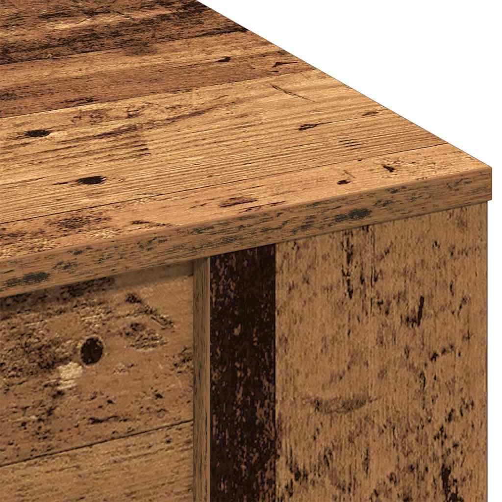 Couchtisch Altholz 102 x 55 x 45 cm Holzwerkstoff