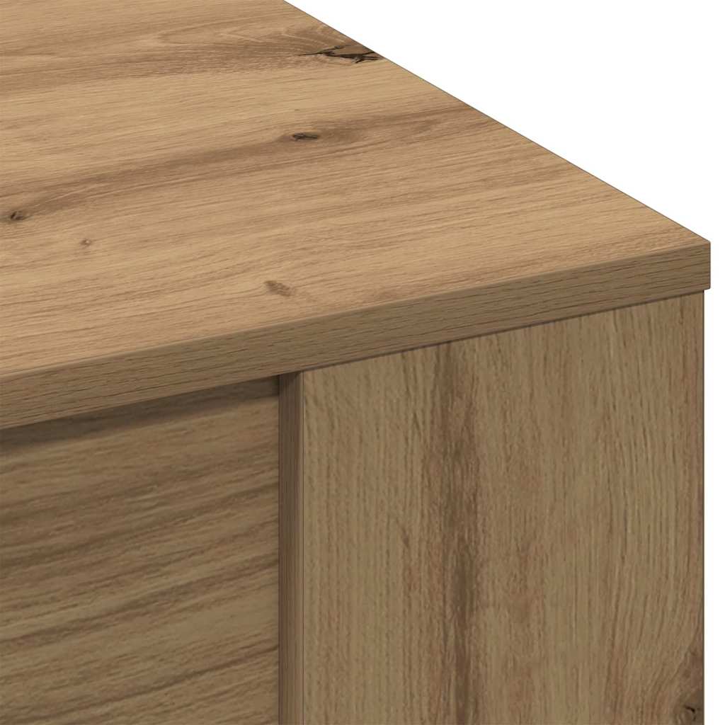 Couchtisch Artisan-Eiche 102 x 55 x 45 cm Holzwerkstoff
