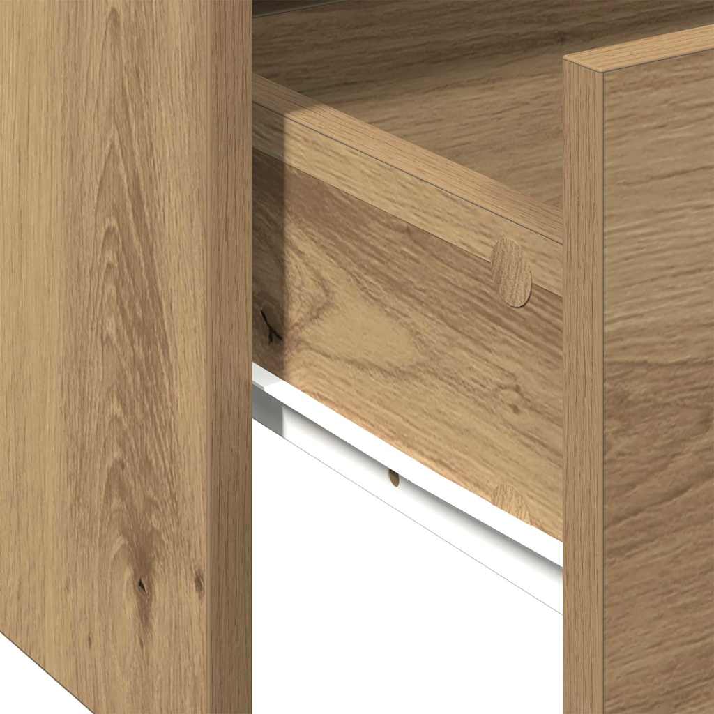 Couchtisch Artisan-Eiche 102 x 55 x 43,5 cm Holzwerkstoff
