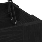 Couchtisch Schwarze Eiche 101 x 49 x 52 cm Holzwerkstoff