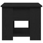 Couchtisch Schwarz Eichen-Optik 79 x 49 x 41 cm Holzwerkstoff