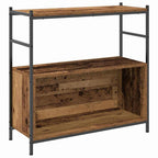 Bücherregal Geräucherte Eiche 80 x 30 x 78,5 cm Holzwerkstoff