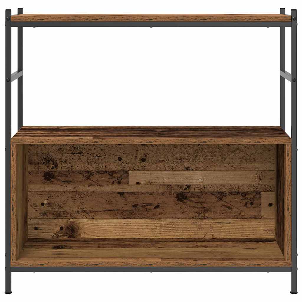 Bücherregal Geräucherte Eiche 80 x 30 x 78,5 cm Holzwerkstoff