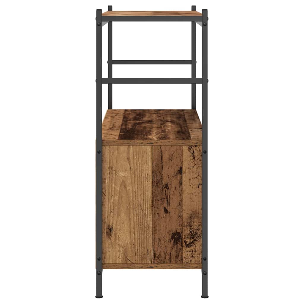 Bücherregal Geräucherte Eiche 80 x 30 x 78,5 cm Holzwerkstoff