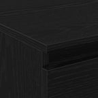 Couchtisch Schwarz Eichen-Optik 90 x 50 x 36,5 cm Holzwerkstoff