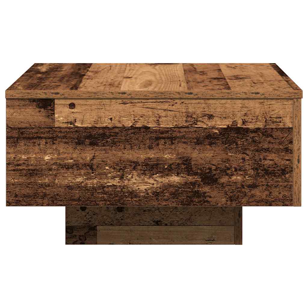 Couchtisch Altholz 55 x 55 x 31 cm