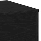 Couchtisch Schwarz Eichen-Optik 55 x 55 x 31 cm