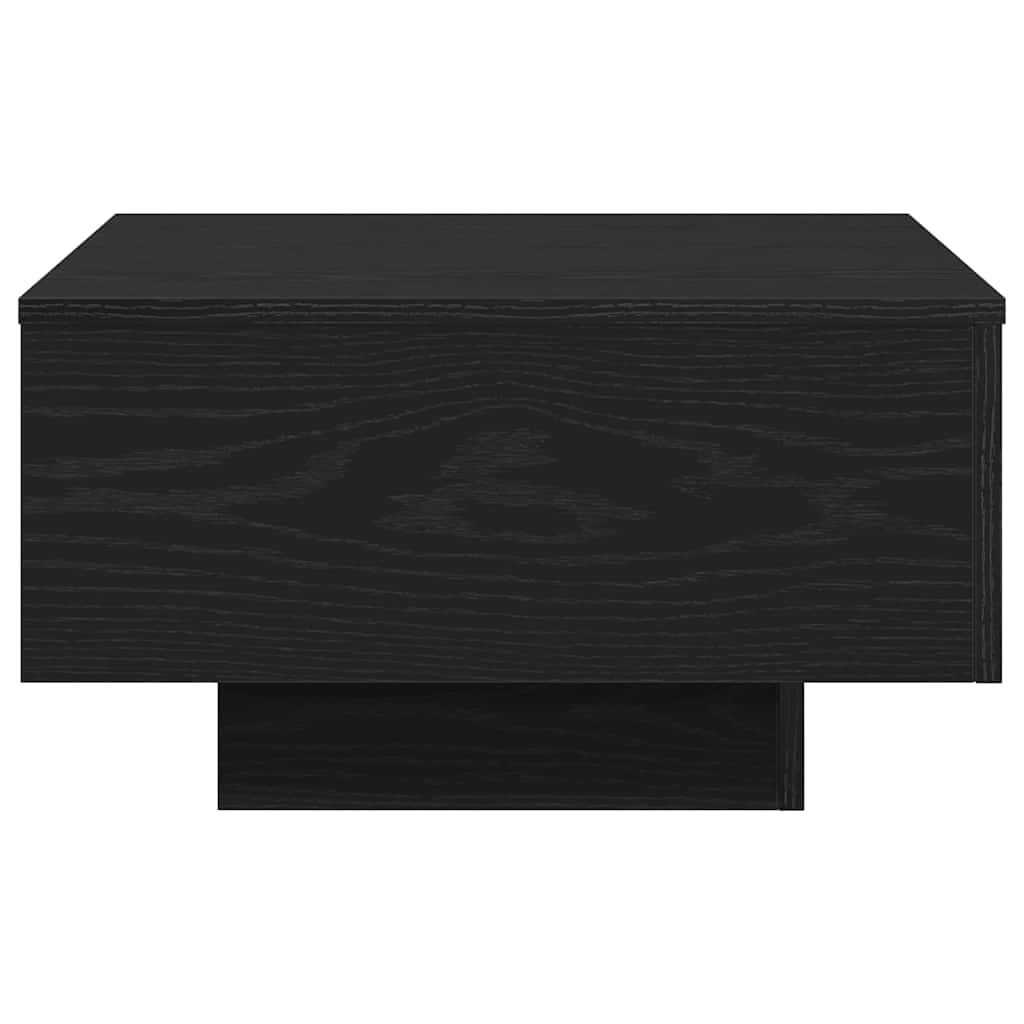 Couchtisch Schwarz Eichen-Optik 55 x 55 x 31 cm