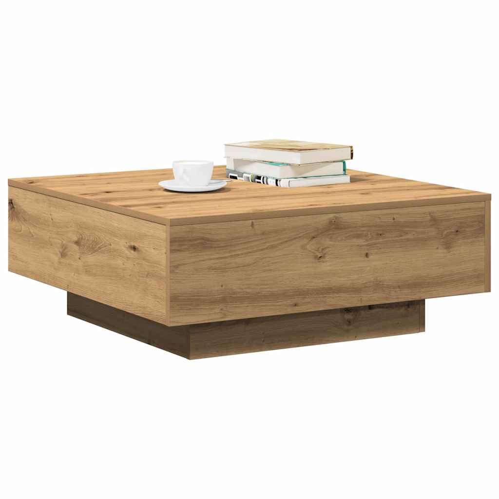 Couchtisch Artisan-Eiche 80 x 80 x 31 cm