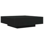Couchtisch Schwarz Eichen-Optik 100 x 100 x 31 cm Holzwerkstoff