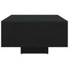 Couchtisch Schwarz Eichen-Optik 85 x 55 x 31 cm Holzwerkstoff