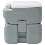 Camping-Toilette Grau 41,5 x 36,5 x 42 cm