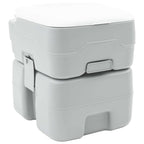 Camping-Toilette Grau 41,5 x 36,5 x 42 cm