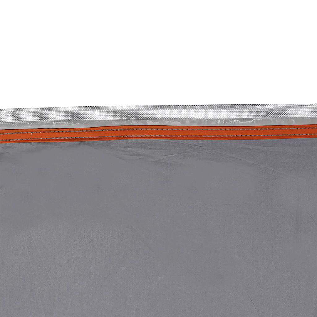 Wasserfeste Plane mit Dach Grau und Orange 240 x 300 cm