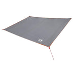 Wasserfeste Plane mit Dach Grau und Orange 240 x 350 cm