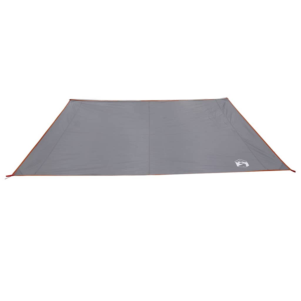 Wasserfeste Plane mit Dach Grau und Orange 240 x 350 cm
