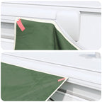 Wasserfester Tarp mit Dach 240 x 460 cm