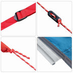 Wasserfester Tarp mit Dach 250 x 240 x 220 cm