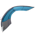 Wasserfester Tarp Bogen mit Dach 260 x 200 x 260 cm