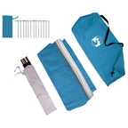 Heckklappenzelt mit Dach Blau 285 x 255 x 245 cm Taft
