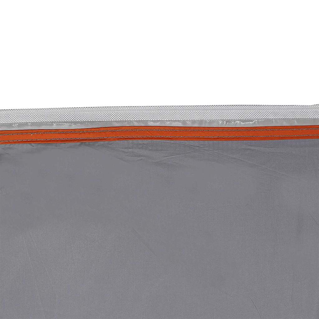 Heckklappenzelt Grau und Orange 285 x 255 x 245 cm Taft