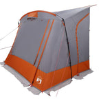 Heckklappenzelt Grau und Orange 285 x 255 x 245 cm Taft