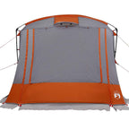 Heckklappenzelt Grau und Orange 285 x 255 x 245 cm Taft