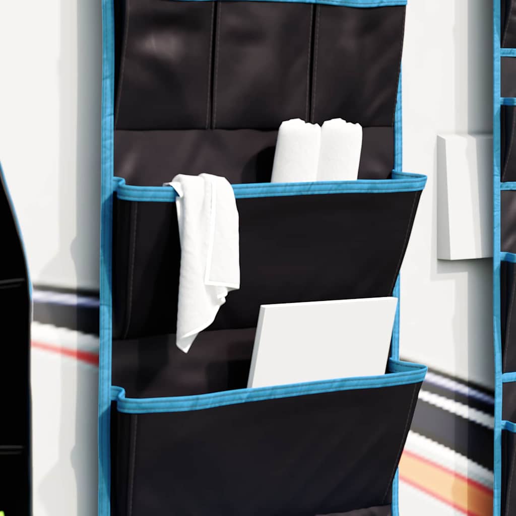 Aufbewahrungstasche Schwarz und Blau 91 x 47,5 cm Oxford