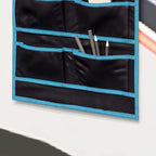 Aufbewahrungstasche Schwarz und Blau 63,5 x 40 cm Oxford